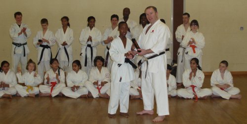 Terrick Murray 1st Dan